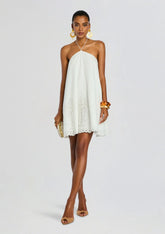 Bagh Halter Mini Dress