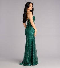 Phoebe Glitter Tulle Corset Formal Dress