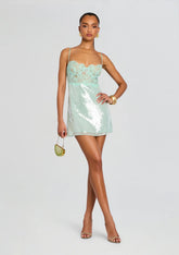Alixandra Sequin Dress