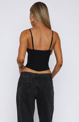 Jealousy Bustier Black