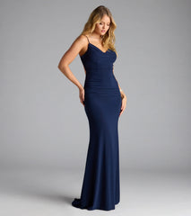 Edna Open Back Mermaid Formal Dress