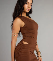 Edge of Allure Cutout Mini Dress